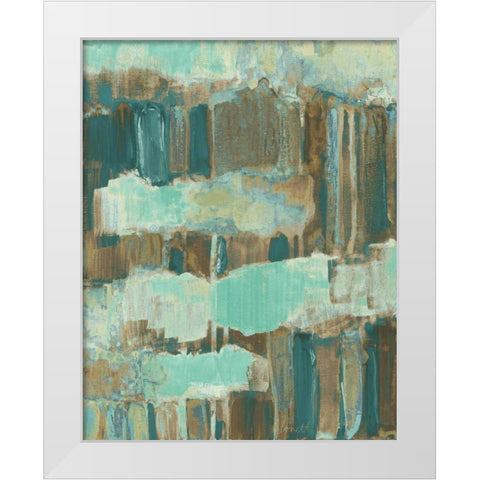 Autumnal White Modern Wood Framed Art Print by Loreth, Lanie