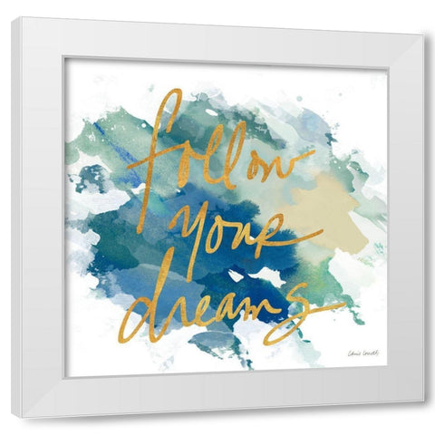 Be Great II White Modern Wood Framed Art Print by Loreth, Lanie