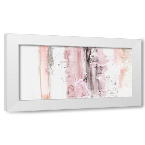 A New Day White Modern Wood Framed Art Print by James, Nola