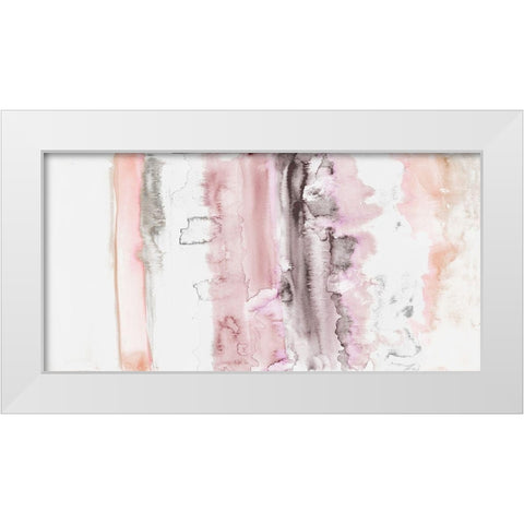 A New Day White Modern Wood Framed Art Print by James, Nola