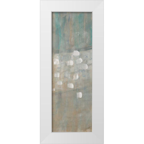 Rainy Days I White Modern Wood Framed Art Print by Pattinian, Merri