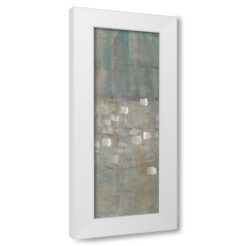Rainy Days II White Modern Wood Framed Art Print by Pattinian, Merri