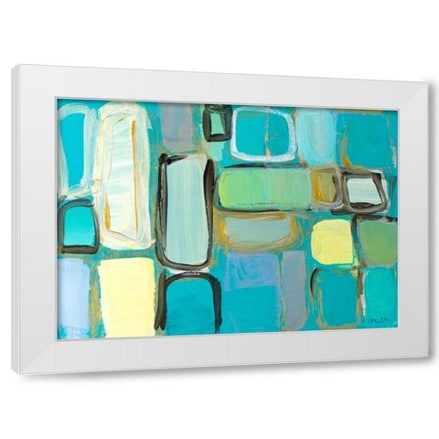 Standing Imitation II White Modern Wood Framed Art Print by Loreth, Lanie