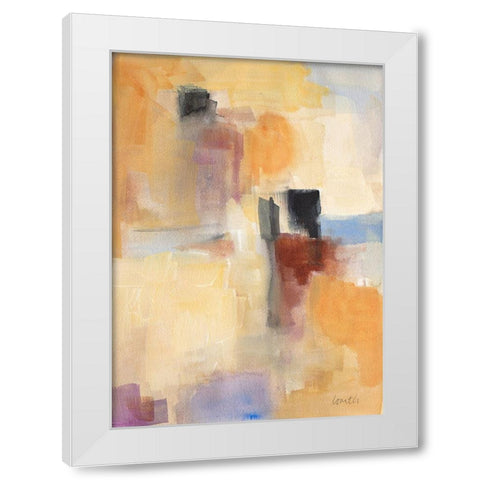 Sunny Storm II White Modern Wood Framed Art Print by Loreth, Lanie