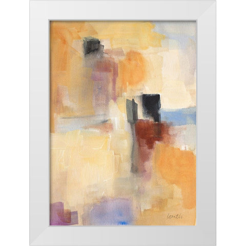 Sunny Storm II White Modern Wood Framed Art Print by Loreth, Lanie