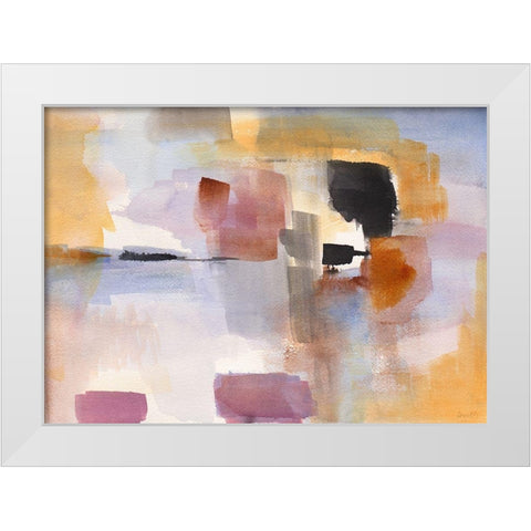 Reflective Wonder White Modern Wood Framed Art Print by Loreth, Lanie