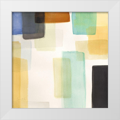 Beyond Dawn II White Modern Wood Framed Art Print by Loreth, Lanie