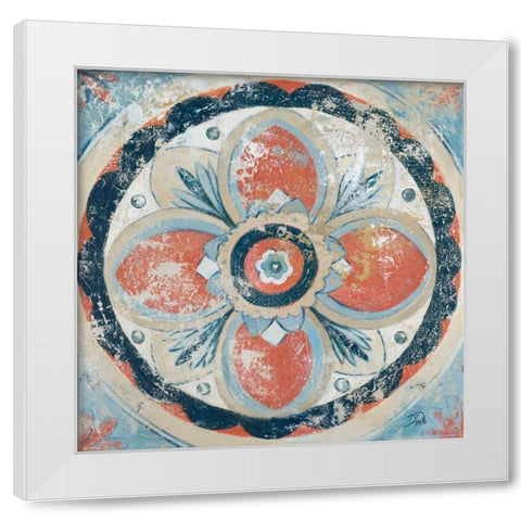 Old Portugese Hue White Modern Wood Framed Art Print by Pinto, Patricia