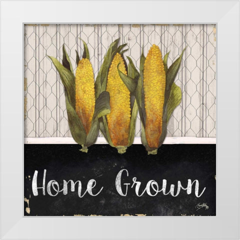 Local Grown II White Modern Wood Framed Art Print by Medley, Elizabeth