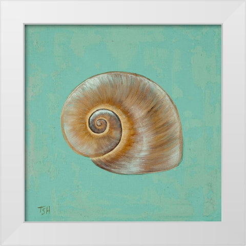 Oceans Gift I White Modern Wood Framed Art Print by Hakimipour, Tiffany