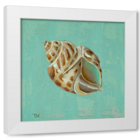 Oceans Gift II White Modern Wood Framed Art Print by Hakimipour, Tiffany