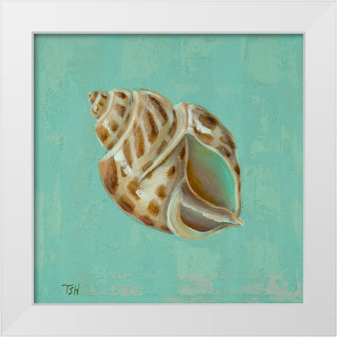 Oceans Gift II White Modern Wood Framed Art Print by Hakimipour, Tiffany