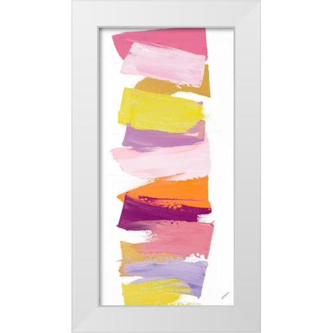Cotton Candy White Modern Wood Framed Art Print by Coolick, Ann Marie