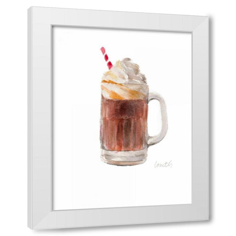 Water Color Cold Dessert II White Modern Wood Framed Art Print by Loreth, Lanie