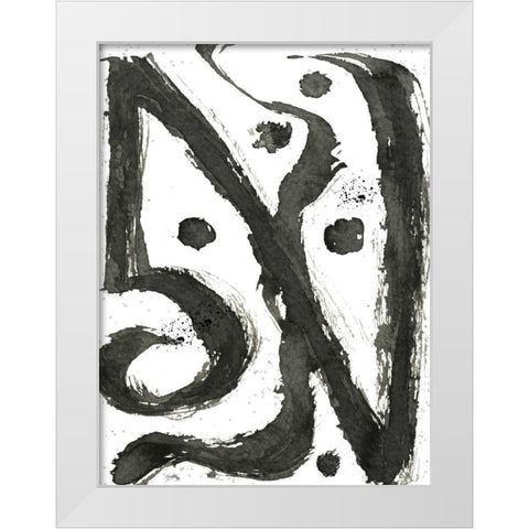 Tribal Oceana I White Modern Wood Framed Art Print by Medley, Elizabeth