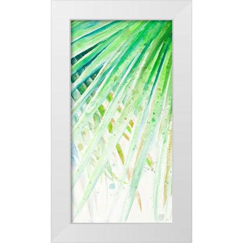 Palmers Pastel Panel I White Modern Wood Framed Art Print by Pinto, Patricia