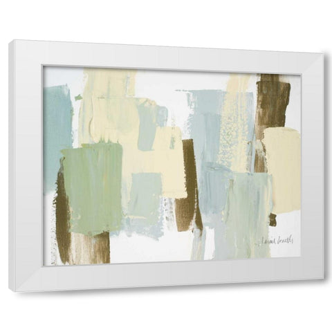 Peaceful Day White Modern Wood Framed Art Print by Loreth, Lanie