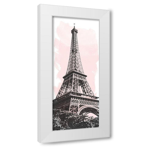 Watercolor France Panel II White Modern Wood Framed Art Print by Navas, Emily