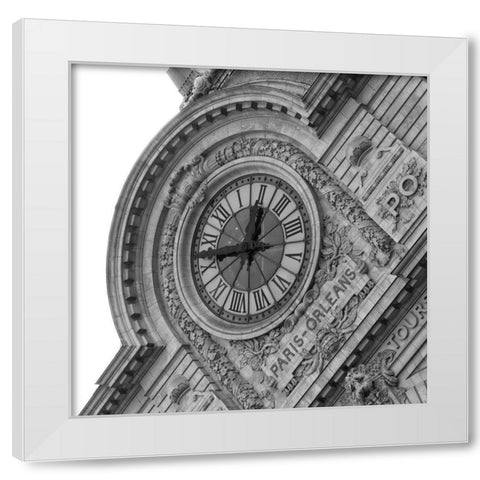 Paris Views III White Modern Wood Framed Art Print by Navas, Emily