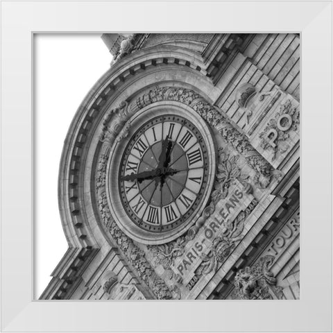Paris Views III White Modern Wood Framed Art Print by Navas, Emily