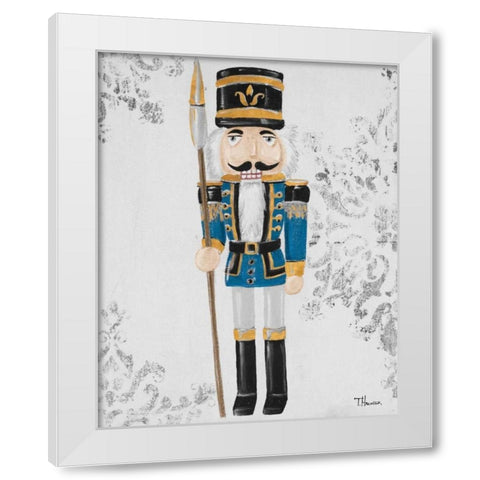 Elegant Nutcracker I White Modern Wood Framed Art Print by Hakimipour, Tiffany