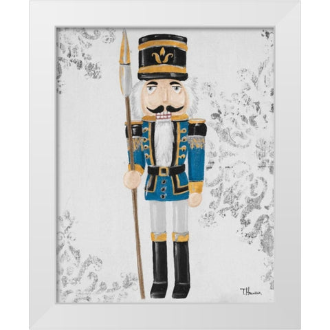 Elegant Nutcracker I White Modern Wood Framed Art Print by Hakimipour, Tiffany