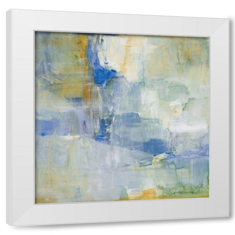 New Fallen Beauty I White Modern Wood Framed Art Print by Loreth, Lanie