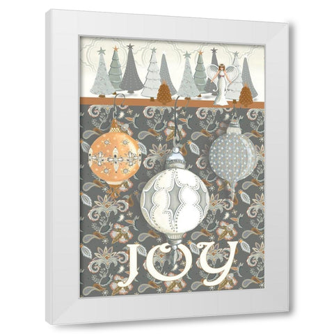 Wonderland Joy White Modern Wood Framed Art Print by Metz, Andi
