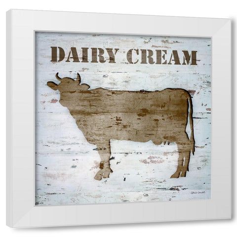 Fresh Milk II White Modern Wood Framed Art Print by Loreth, Lanie