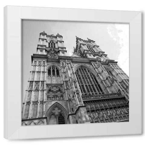 London Scene IV White Modern Wood Framed Art Print by Navas, Emily