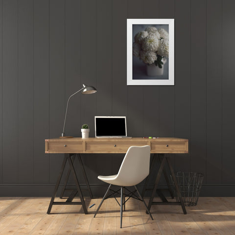 Night Corner White Modern Wood Framed Art Print by Gardner, Sarah