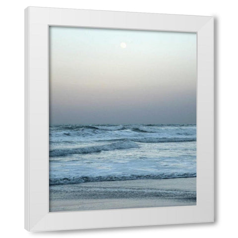 Daytona Gray I White Modern Wood Framed Art Print by Nawrocke, Bruce