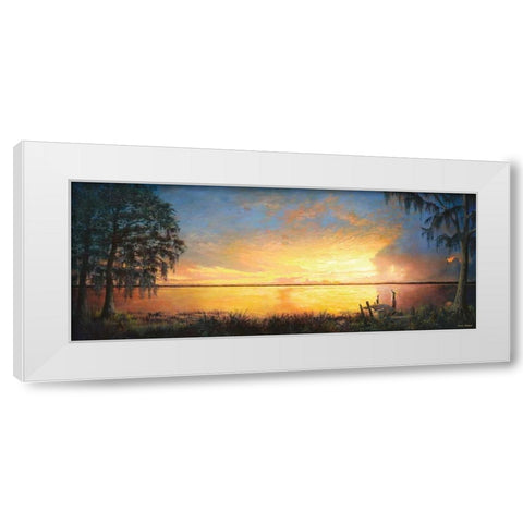 Nature Prevails White Modern Wood Framed Art Print by Nawrocke, Bruce