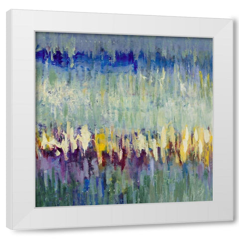 Garden Dream White Modern Wood Framed Art Print by Loreth, Lanie