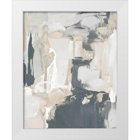 Muted Longing I White Modern Wood Framed Art Print by Loreth, Lanie