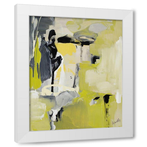Anticipation White Modern Wood Framed Art Print by Loreth, Lanie