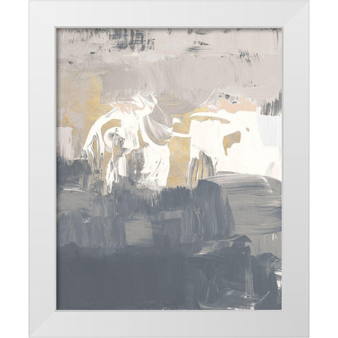 Muted Longing II White Modern Wood Framed Art Print by Loreth, Lanie