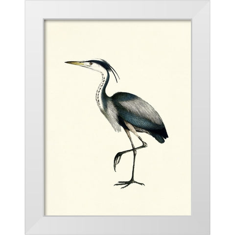 Bird I on Cream White Modern Wood Framed Art Print by Piddix