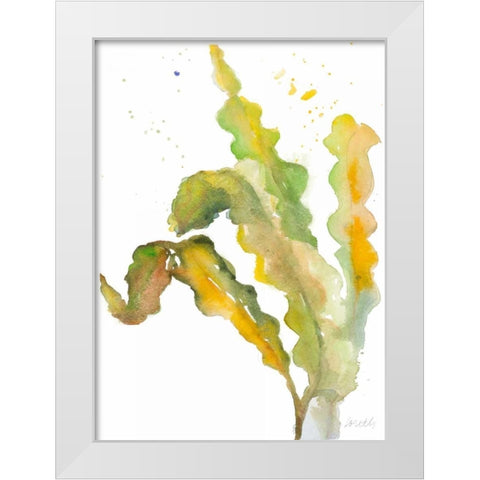Seagrasses and Eelgrasses IV White Modern Wood Framed Art Print by Loreth, Lanie