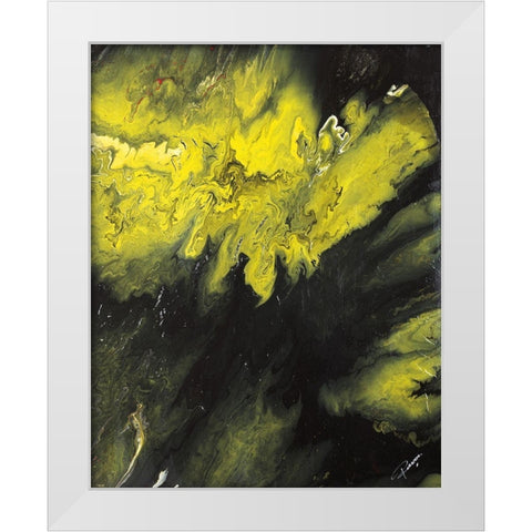 Night and Day White Modern Wood Framed Art Print by Gonzalez, Roberto