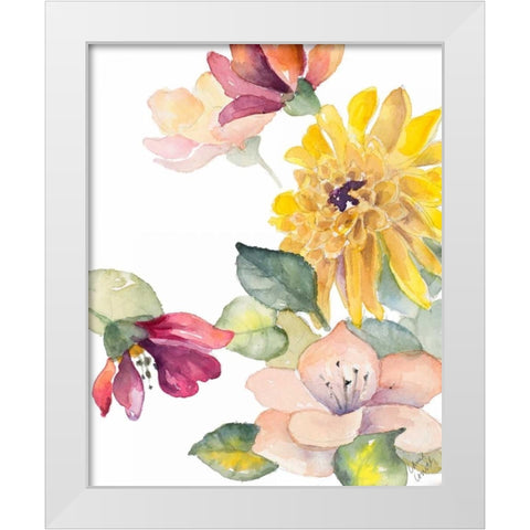 Under Grasse Skys II White Modern Wood Framed Art Print by Loreth, Lanie