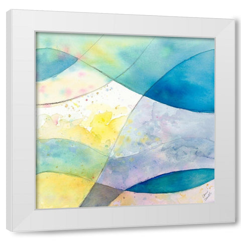 Underwater Fantasy II White Modern Wood Framed Art Print by Loreth, Lanie