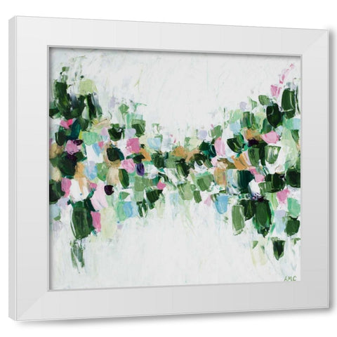 Color Perspective White Modern Wood Framed Art Print by Coolick, Ann Marie