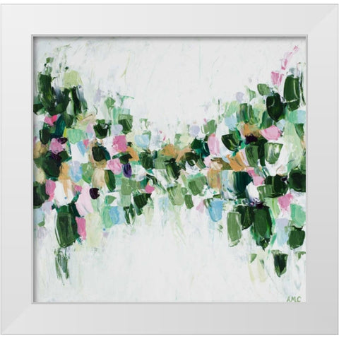 Color Perspective White Modern Wood Framed Art Print by Coolick, Ann Marie
