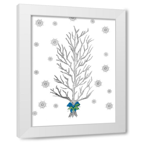 Winter Tree White Modern Wood Framed Art Print by Ritter, Gina