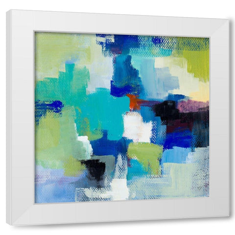 Down By The Bay II White Modern Wood Framed Art Print by Loreth, Lanie