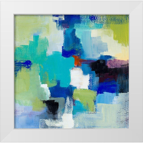 Down By The Bay II White Modern Wood Framed Art Print by Loreth, Lanie