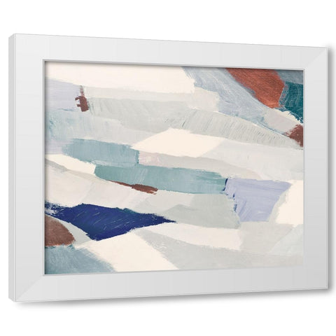 At Shore I White Modern Wood Framed Art Print by Loreth, Lanie