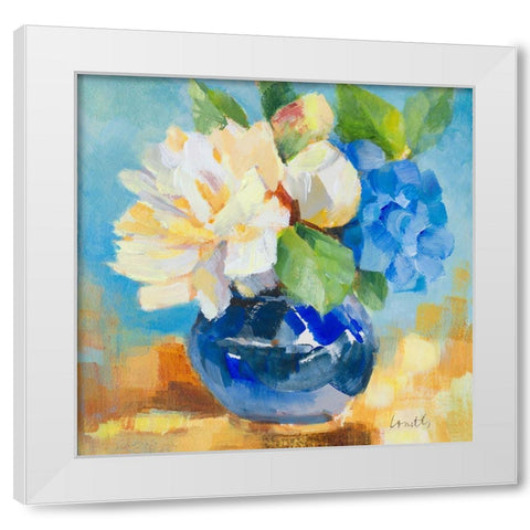 Mid Summer Bloom II White Modern Wood Framed Art Print by Loreth, Lanie
