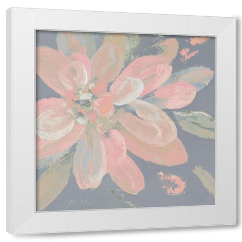 Soft Blooming Moment White Modern Wood Framed Art Print by Loreth, Lanie